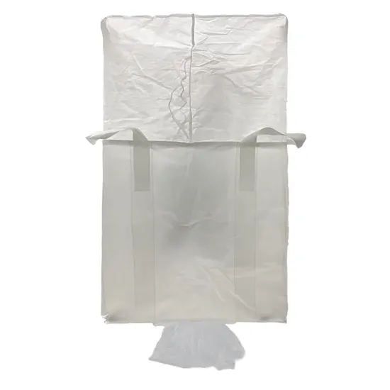 Sacco di grandi dimensioni in tessuto PP Big Bag FIBC con pietra sabbiosa da 1000 kg per il trasporto